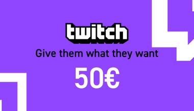 Twitch Gift Card 50€