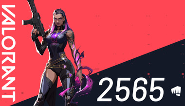 Valorant 25 EUR - 2565 Riot Points